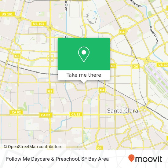 Mapa de Follow Me Daycare & Preschool