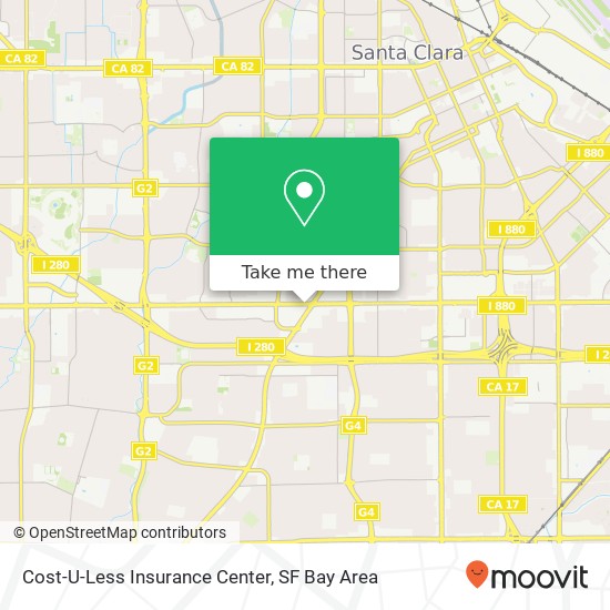 Cost-U-Less Insurance Center map