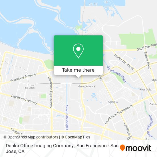 Mapa de Danka Office Imaging Company.