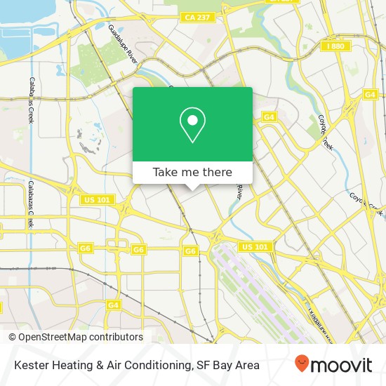 Kester Heating & Air Conditioning map