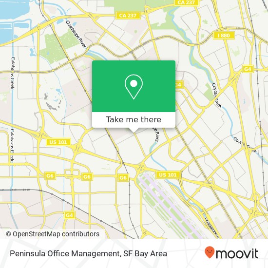 Peninsula Office Management map