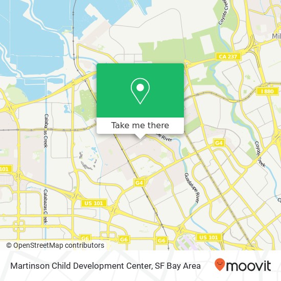 Mapa de Martinson Child Development Center