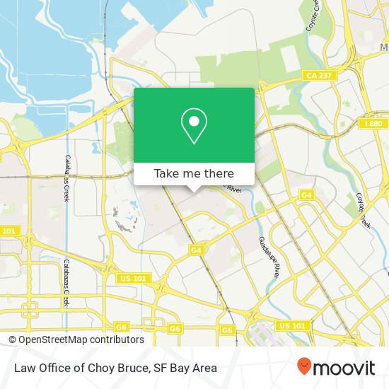 Law Office of Choy Bruce map