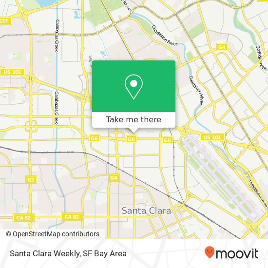 Santa Clara Weekly map