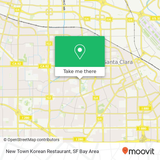 New Town Korean Restaurant map