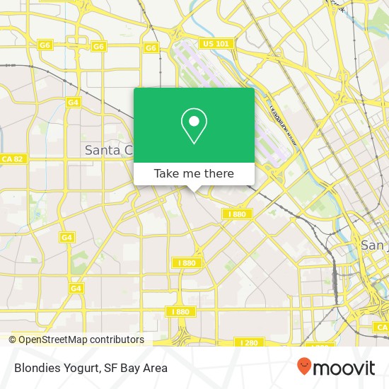 Blondies Yogurt map