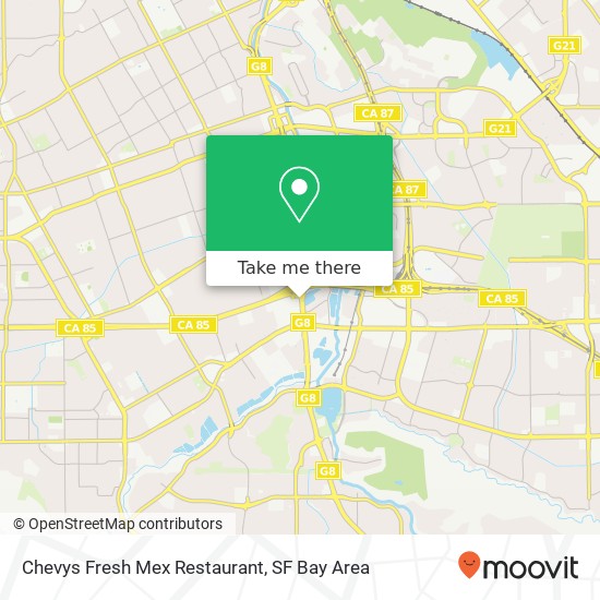 Chevys Fresh Mex Restaurant map