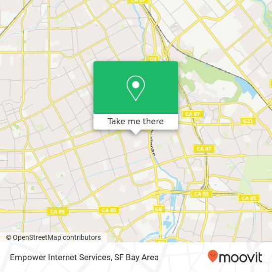 Empower Internet Services map