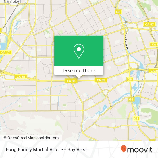 Fong Family Martial Arts map