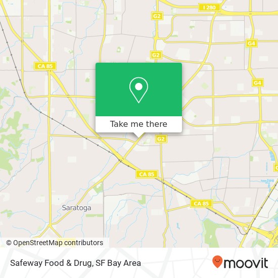 Mapa de Safeway Food & Drug