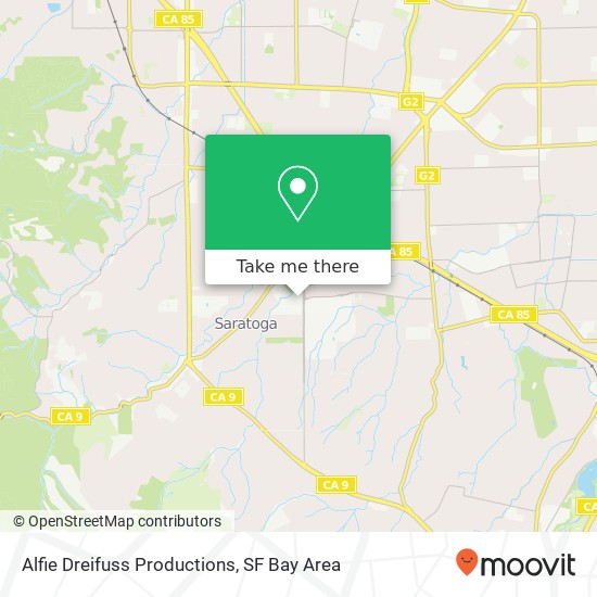 Mapa de Alfie Dreifuss Productions