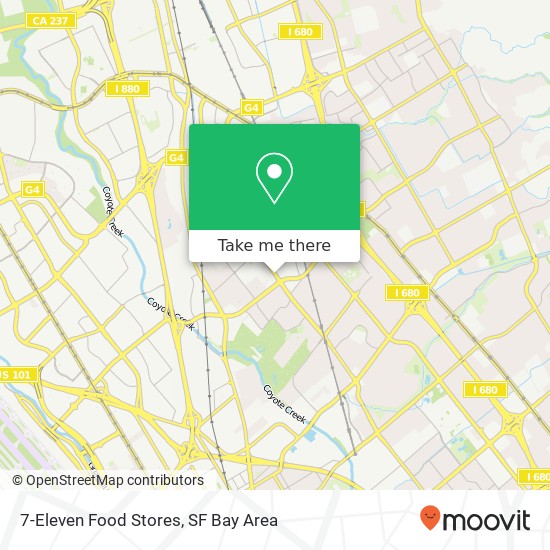 7-Eleven Food Stores map