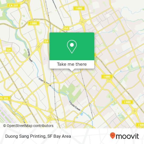 Mapa de Duong Sang Printing
