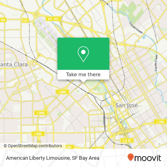 Mapa de American Liberty Limousine