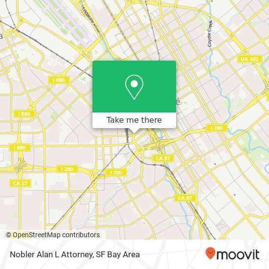 Nobler Alan L Attorney map