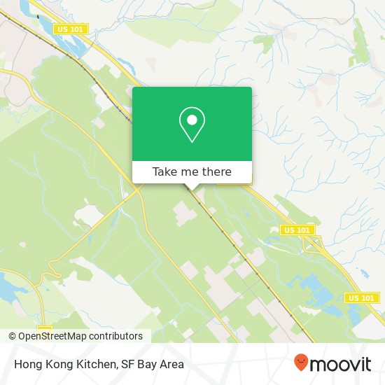 Hong Kong Kitchen map