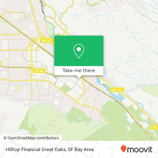 Hilltop Financial Great Oaks map