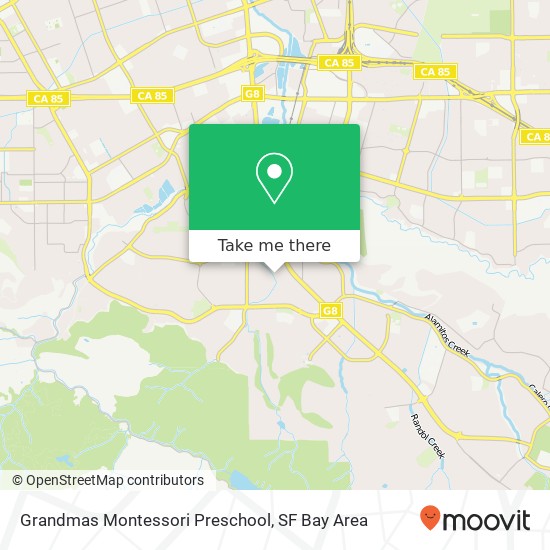 Mapa de Grandmas Montessori Preschool