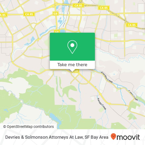 Devries & Solmonson Attorneys At Law map