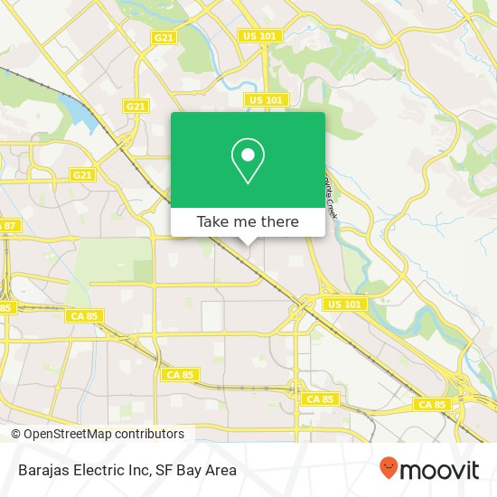 Barajas Electric Inc map