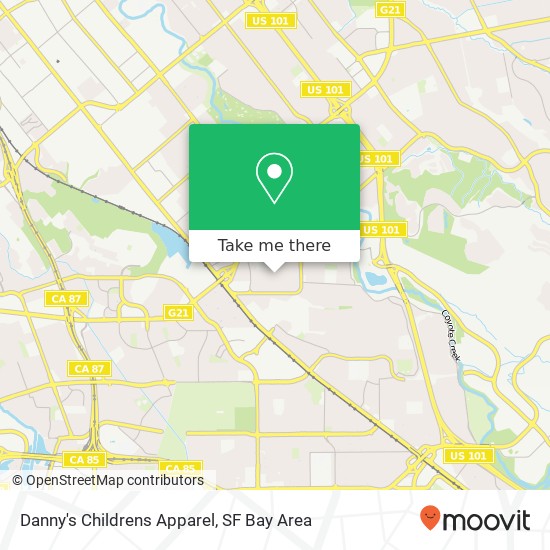 Danny's Childrens Apparel map