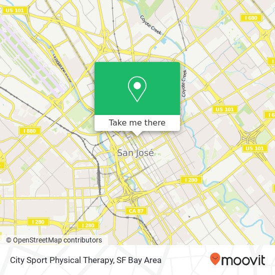 Mapa de City Sport Physical Therapy