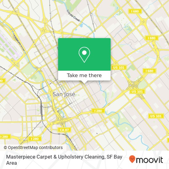 Masterpiece Carpet & Upholstery Cleaning map