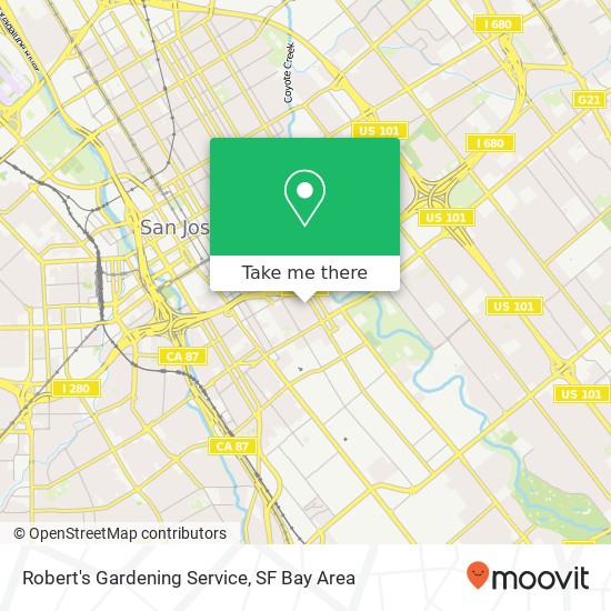 Mapa de Robert's Gardening Service