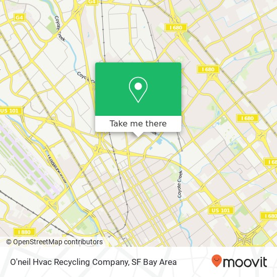 O'neil Hvac Recycling Company map