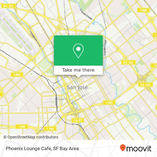 Mapa de Phoenix Lounge Cafe