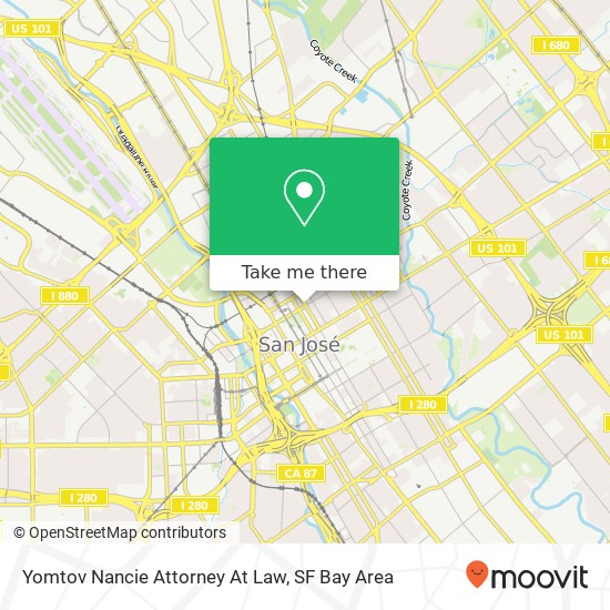 Mapa de Yomtov Nancie Attorney At Law