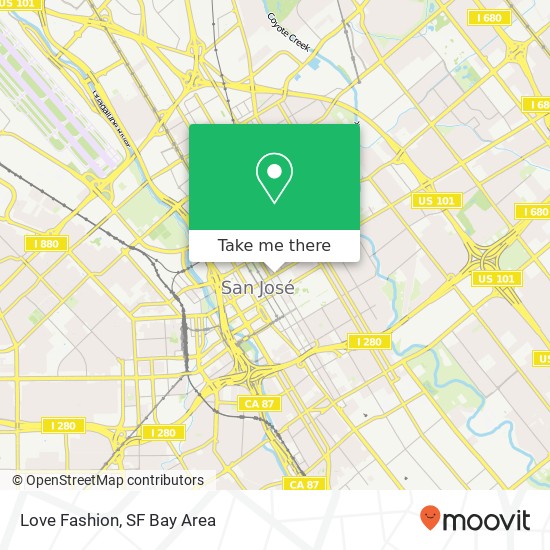 Love Fashion map