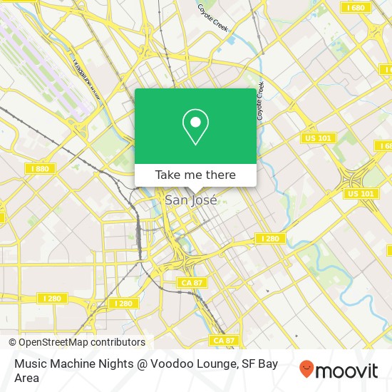 Music Machine Nights @ Voodoo Lounge map