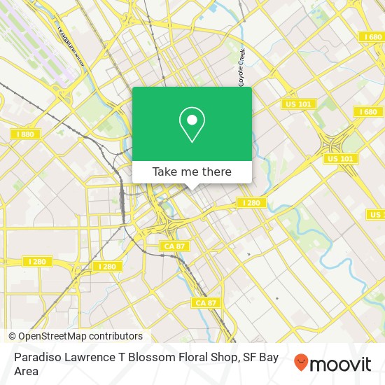 Paradiso Lawrence T Blossom Floral Shop map