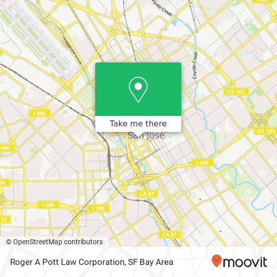 Mapa de Roger A Pott Law Corporation