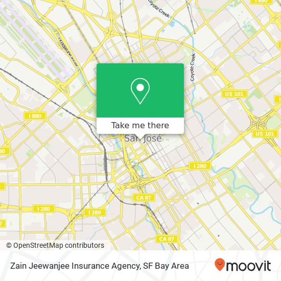 Mapa de Zain Jeewanjee Insurance Agency