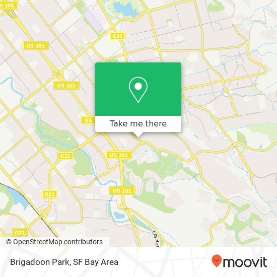 Brigadoon Park map