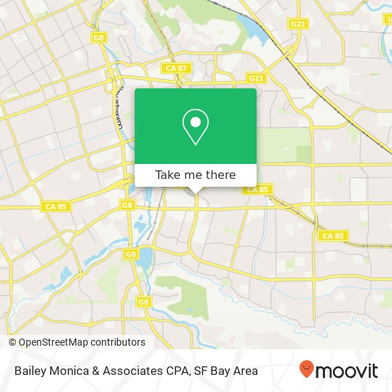 Bailey Monica & Associates CPA map