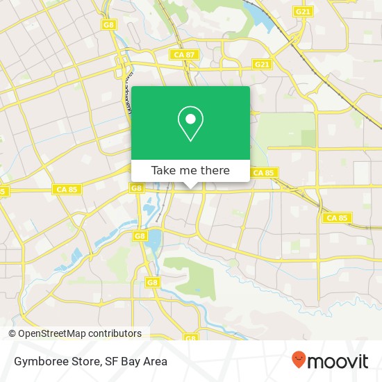Gymboree Store map