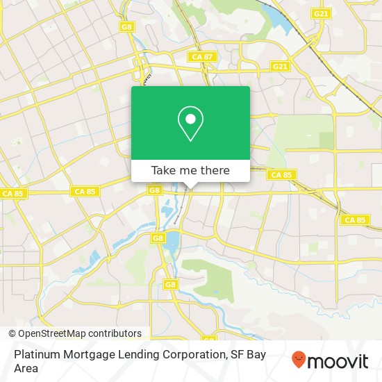 Platinum Mortgage Lending Corporation map