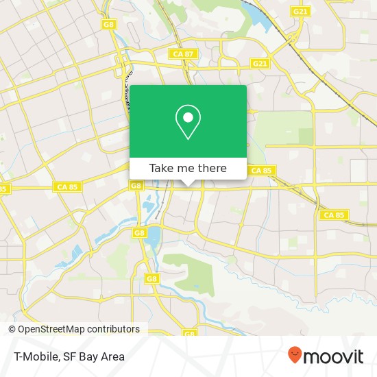 T-Mobile map