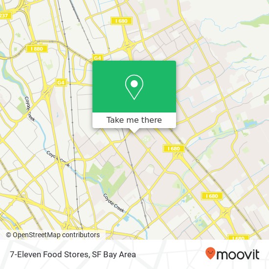 Mapa de 7-Eleven Food Stores