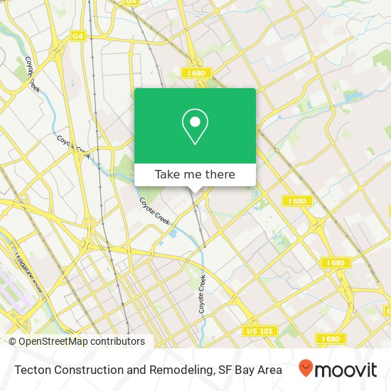 Tecton Construction and Remodeling map