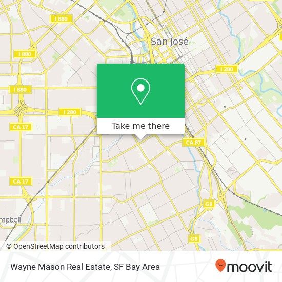 Wayne Mason Real Estate map