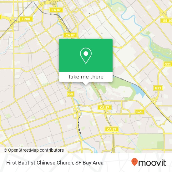 Mapa de First Baptist Chinese Church