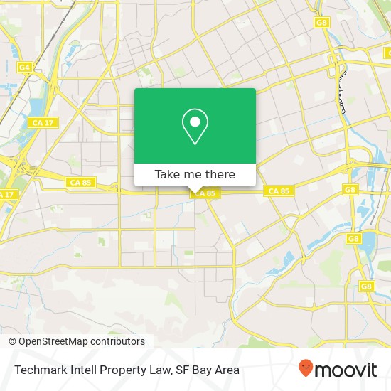 Mapa de Techmark Intell Property Law