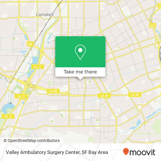 Mapa de Valley Ambulatory Surgery Center