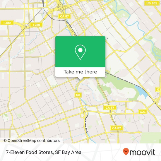 7-Eleven Food Stores map