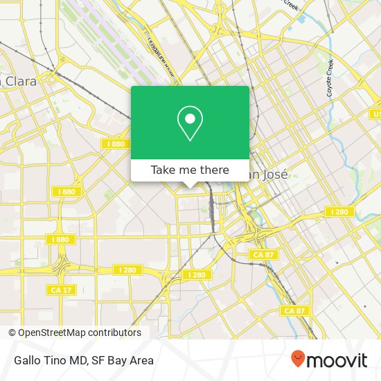 Gallo Tino MD map