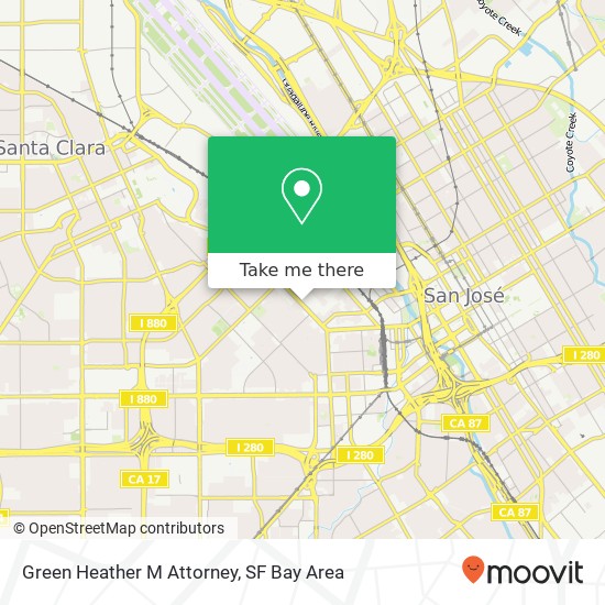 Mapa de Green Heather M Attorney